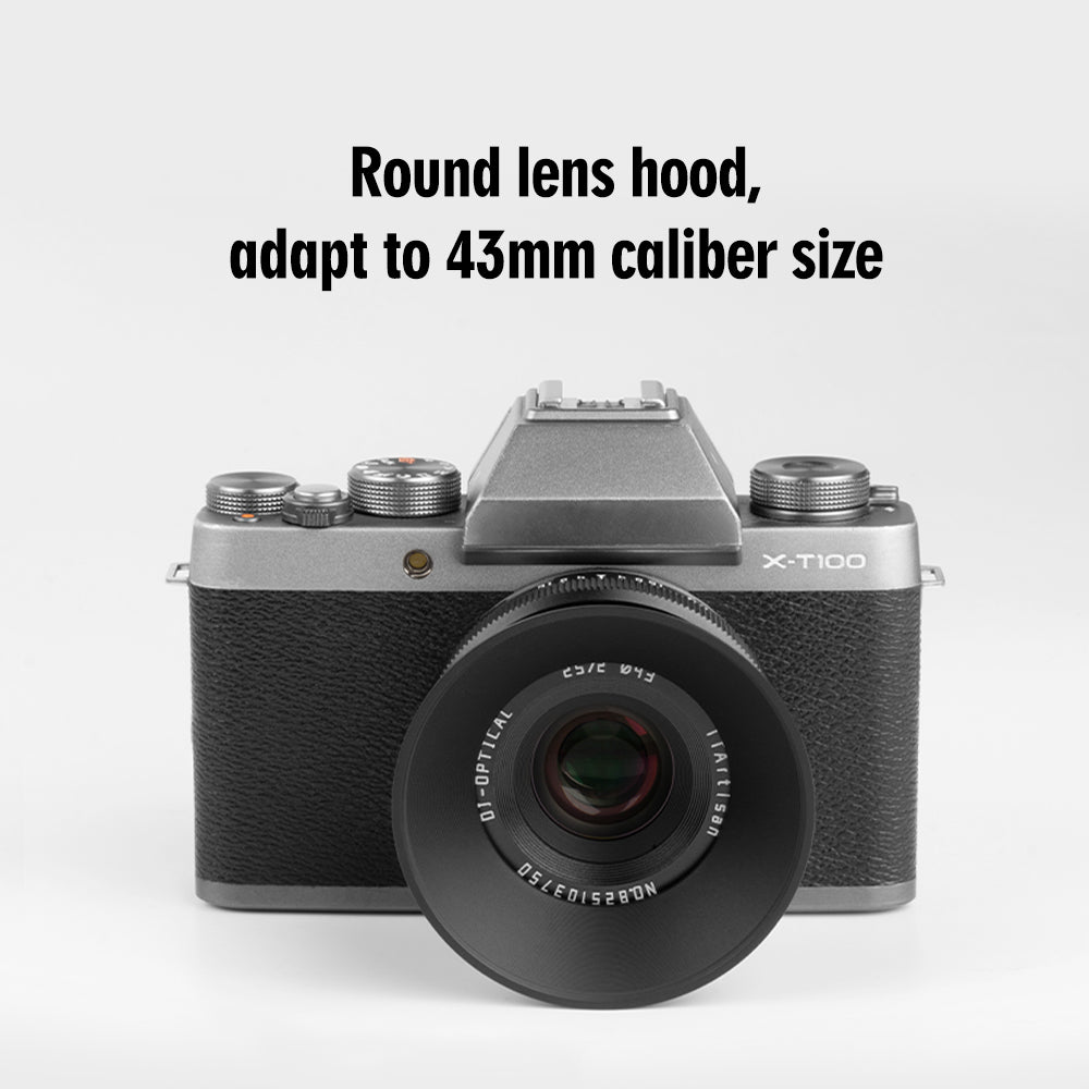 43mm Round Lens Hood