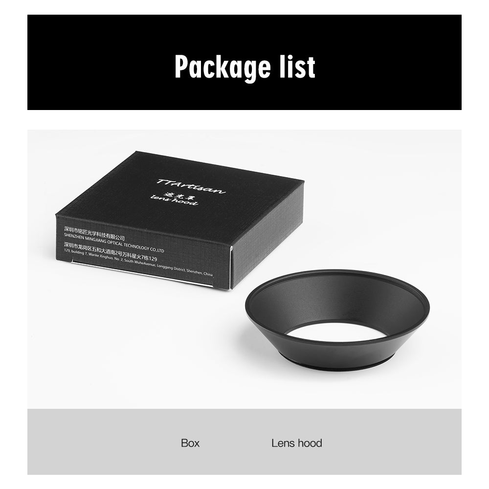 43mm Round Lens Hood